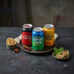 CAN OF SOFT DRINKS