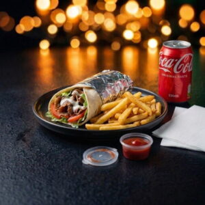 Flame-Grilled Lamb Donor Wrap