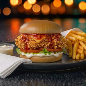 Spicy Stack Combo with Drink
